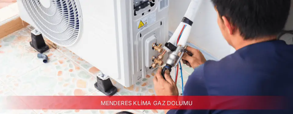 Menderes İlçemi Awox Klima Gaz Dolumu
